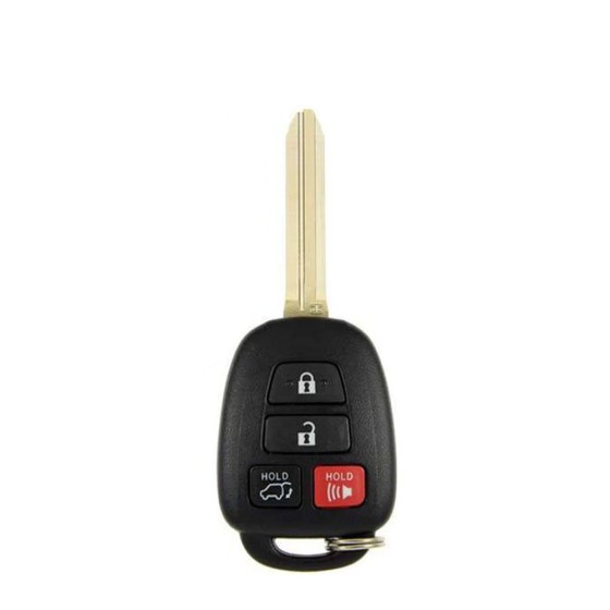 2013-2018 Toyota RAV4 / 4-Button Remote Head Key / PN: 89070-42830 / HYQ12BDM / H Chip (AFTERMARKET)